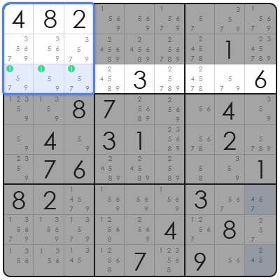 tricks for sudoku